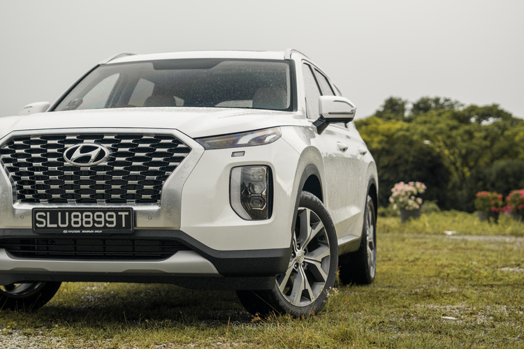 Hyundai Palisade front close up
