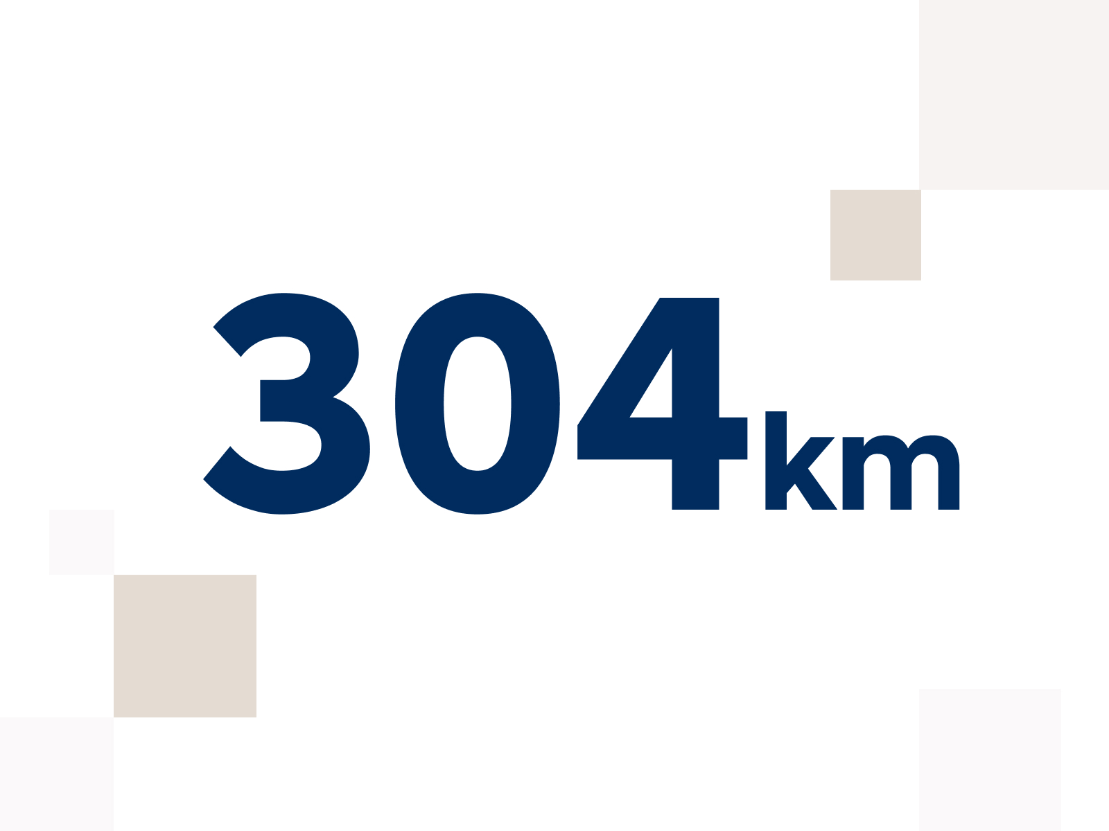 An icon of the words 300 km.