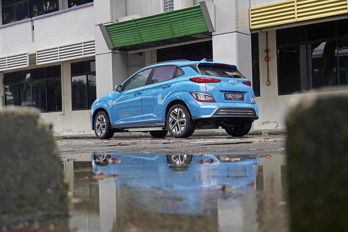 Hyundai KONA EV rear