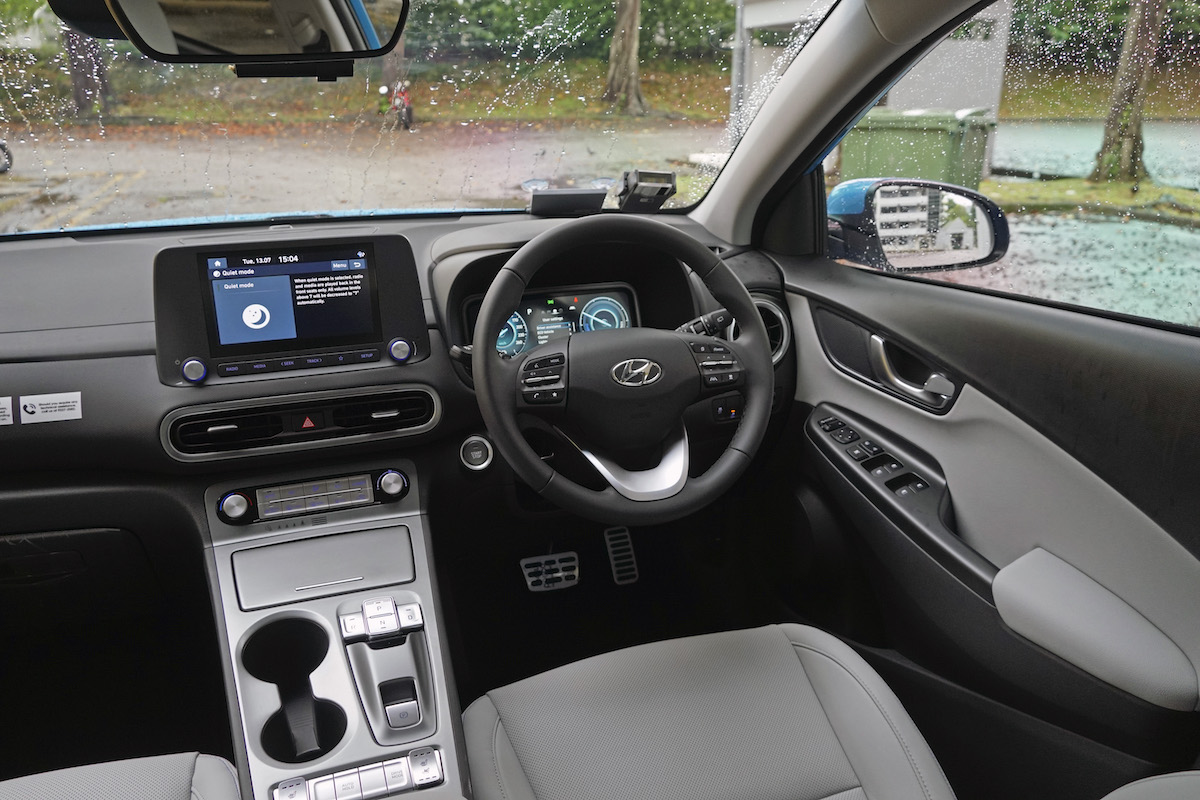 Hyundai KONA EV interior