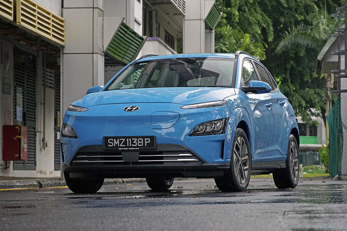 Hyundai KONA EV front